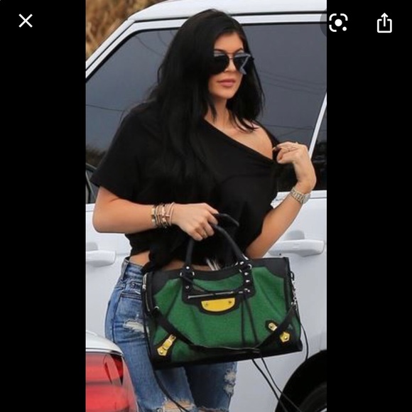 SOLD! Balenciaga Classic City Mesh Limited Edition Green - Picture 4 of 16